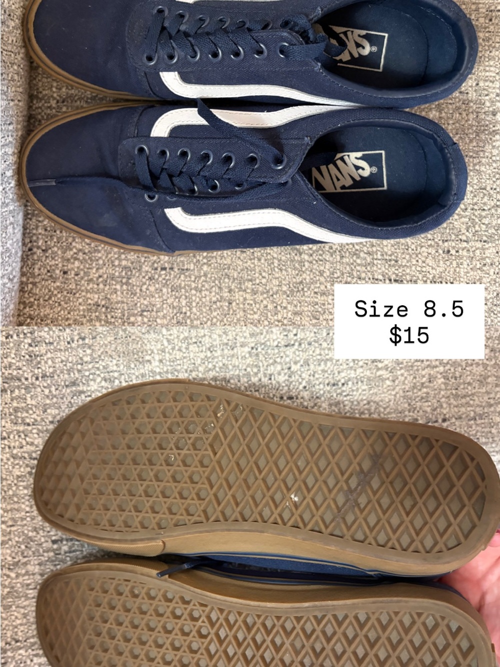 Vans (navy blue)